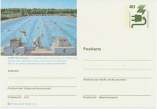 BUNDESREPUBLIK 2350 NEUM&Uuml;NSTER Schwimmbad (Auflage nur 40,000)