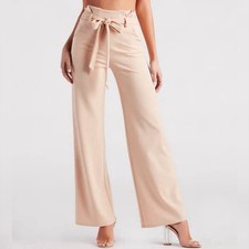Windsor Nude Paper Bag Dress Pants