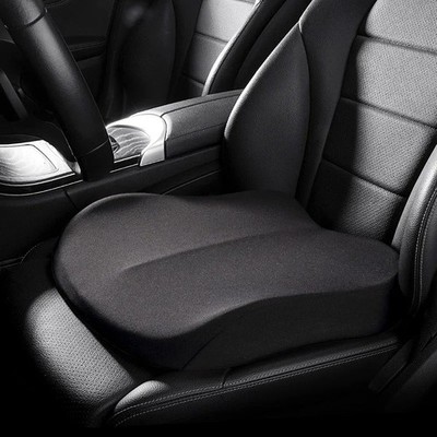 Adult Car Booster Seat Cushion, Car Seat Driver Height Boost Mat Memory Foam Car