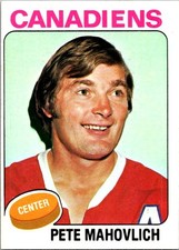 1975-76 Topps #50 Pete Mahovlich