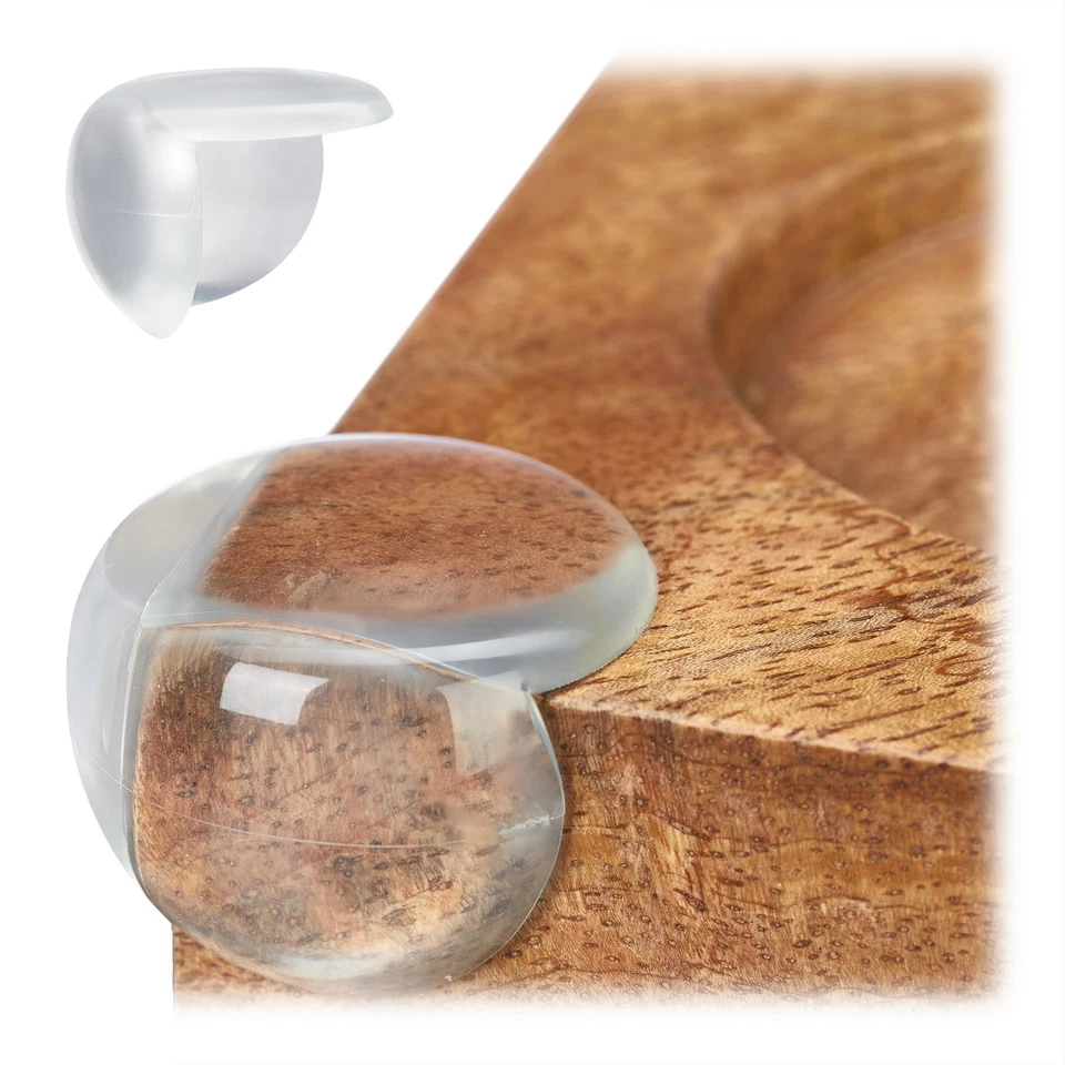 RELAXDAYS Eckenschutz Kantenschutz für Möbel 12 Stück PVC Eckenschutz für Möbel 3 x 3,5 cm