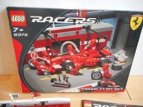 LEGO Racers Ferrari F1 Box Set Boxed (Lego No: 8375)