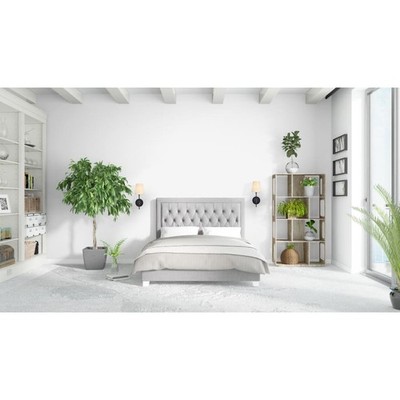 Elegant Lighting Mel 15'' Wall Sconce with Linen Shade