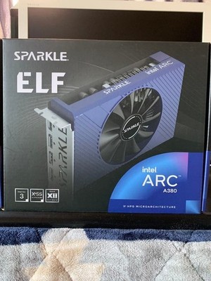 Used Sparkle Intel Arc A380 ELF SA380E-6G 6GB GDDR6 Graphics Card