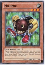 Yugioh - Mimimic LTGY-EN003 1st Edition - Lord of the Tachyon Galaxy