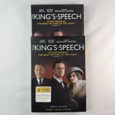 The King's Speech DVD Brand New Sealed 2011 Widescreen w/Slipcover Free Shipping