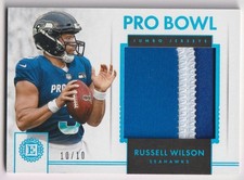 Russell Wilson Card in 2014 Bowman Baseball 7