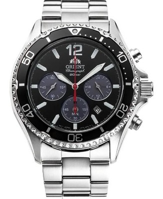 ORIENT Men Analog Eco-Drive Casual Watch Classic Dress Black Dial Waterproof Rou