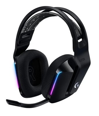 Logitech G733 LIGHTSPEED Wireless Gaming Headset with PRO-G Audio Driver - Black