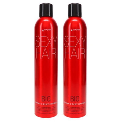 #ad #ad Sexy Hair Big Sexy Hair Spray and Play Harder Firm Volumizing Hairspray 10 oz 2 $30.69