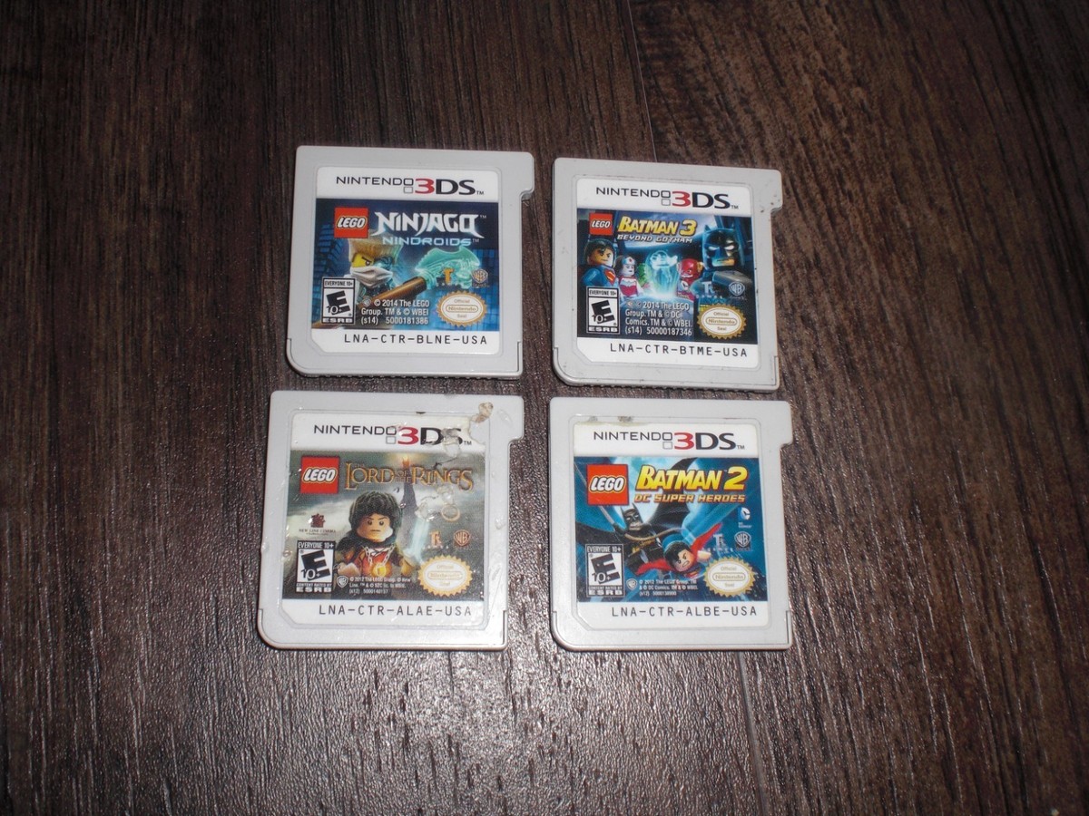 LEGO The Lord of the Rings Lego Batman 2 DC Batman 3 Ninjago