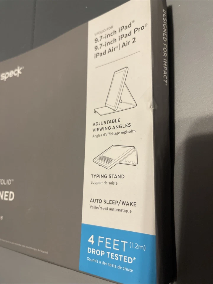 Funda Speck Balance Folio para iPad 9,7 pulgadas 2017/2018 Pro/Air/Air 2 Foto 2 de 3