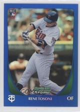 2011 Bowman Draft Chrome Blue Refractor 170/199 Rene Tosoni #89 1c6