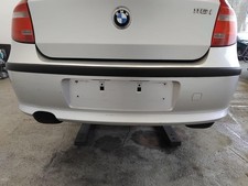 BMW 1er E81 E87 LCI orig.Stoßstange Stoßfänger hinten Facelift BJ2007 titansilbe