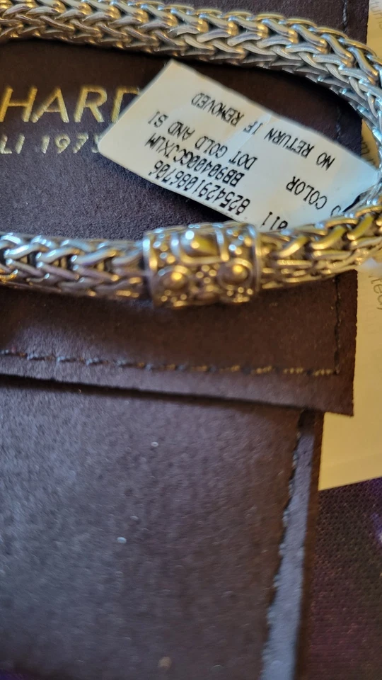 John Hardy Men's Two-Tone Woven Bracelet - Image 4 of 4