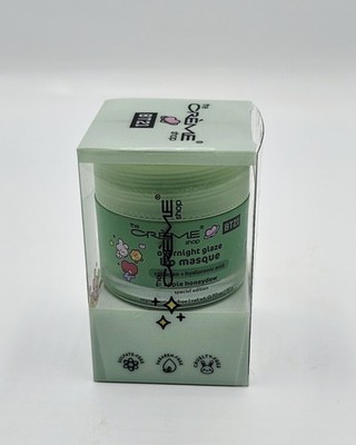 BRAND NEW The Creme Shop Overnight Glaze Lip Masque Apple Honeydew .705 Oz/120g