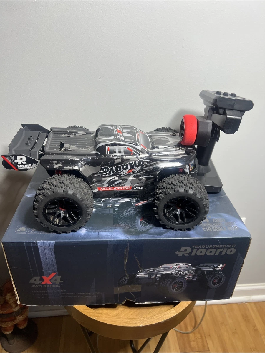 Black 1:14 Scale Hobby RC Car, Truck & Motorcycle Monster Trucks