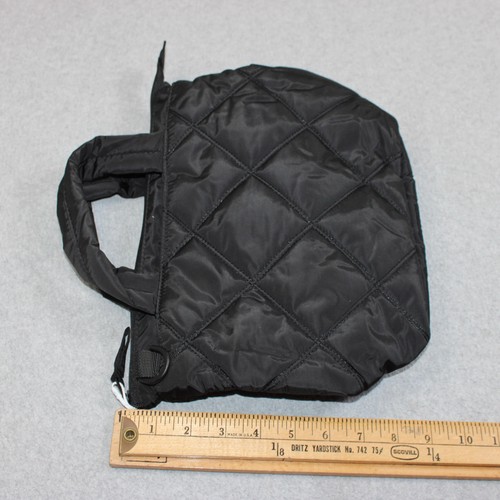 BAGSMART Crossbody Bag Women Small Black Quilted Nylon Zip Purse Travel Packable - Picture 6 of 8