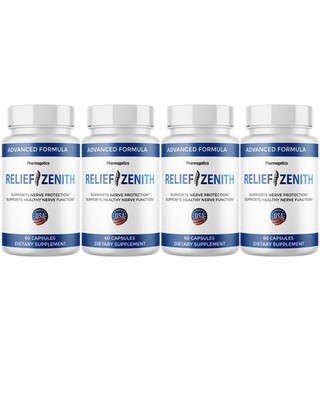 Relief Zenith Advanced Formula For Healthy Nerve Protection- 4 Bottles