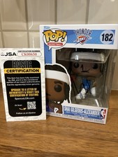 MVP Shai Gilgeous-Alexander AUTO SIGNED Basketball Funko Pop Figure- JSA COA