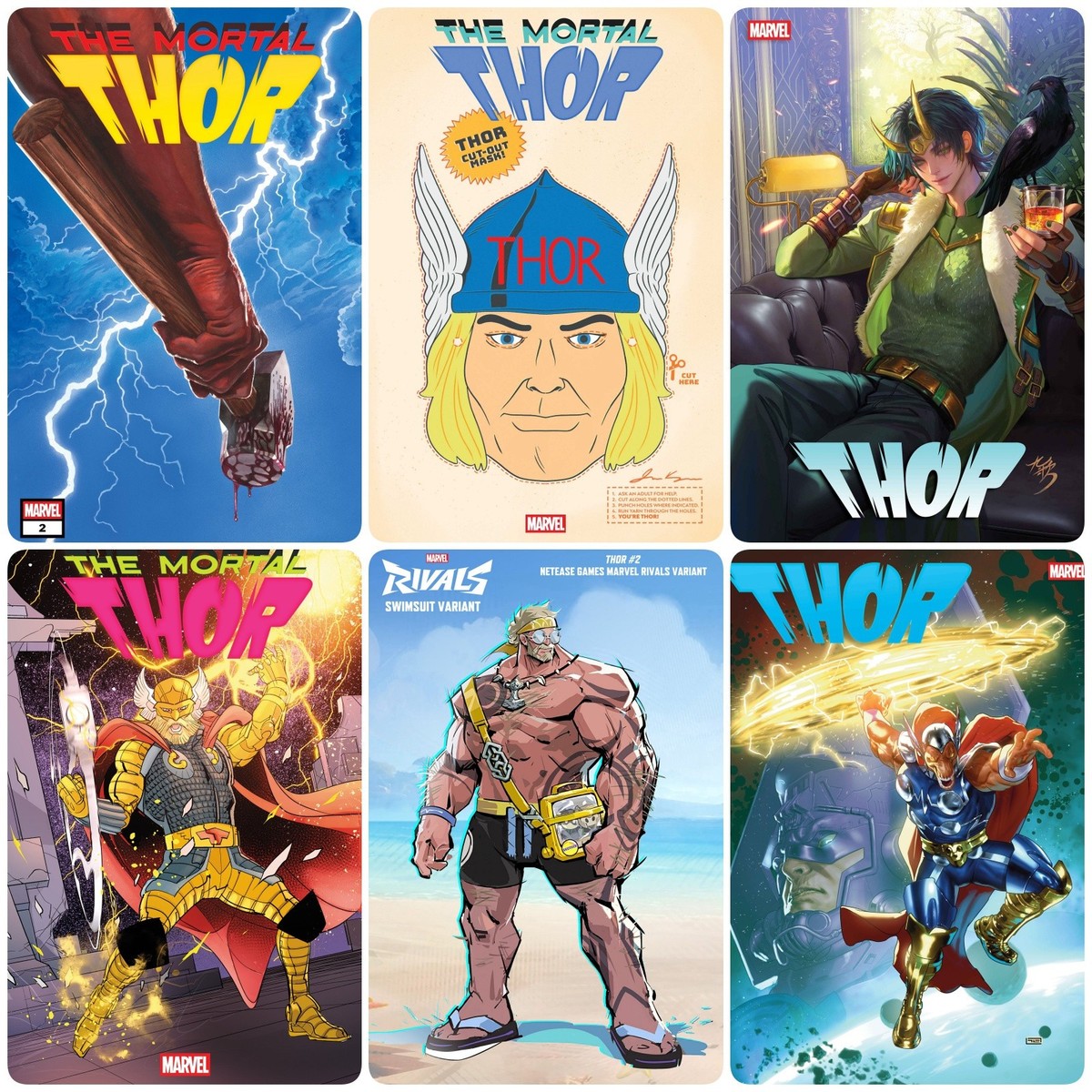 MORTAL) THOR #2 **COVER SELECT** [1:25] PRE-SALE 09/24/2025 | eBay