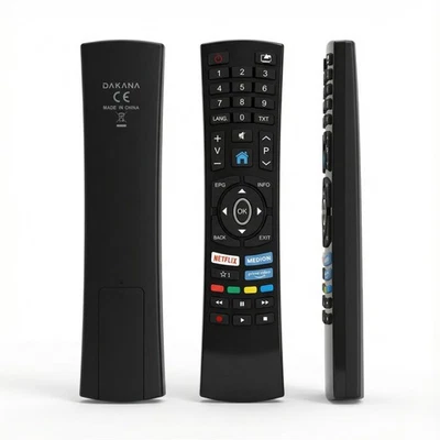 DAKANA Fernbedienung für Medion RC1822 MD Life X15515 X16503 Smart TV Netflix Prime