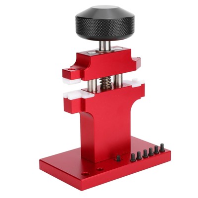 Iron Watch Crown/Friction Tube Removal Pusher Press Watchmaker Tool With 7 Bits