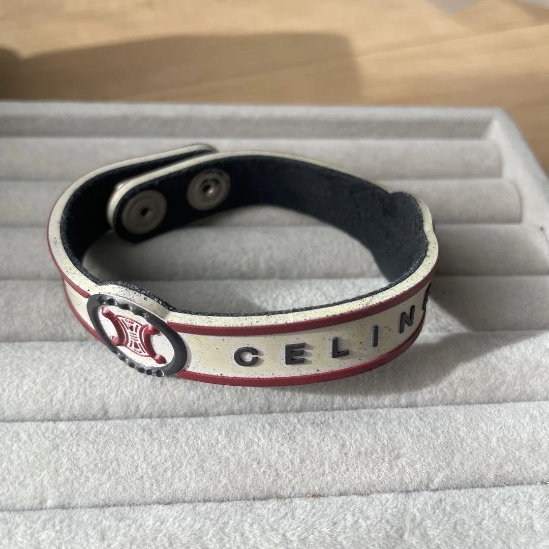 専用 CELINE セリーヌ two tone bracelet Celine Bracelet for sale - eBay