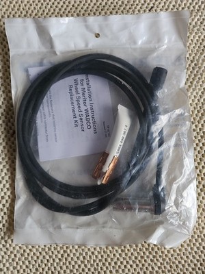 Meritor R955604 Abs Wheel Speed Sensor 6.56 Ft. Length, 6.2mm Cable for Wabco.