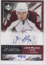 2007 Canadian Fall Expo Priority Signings 63/75 John-Michael Liles Auto 0f2