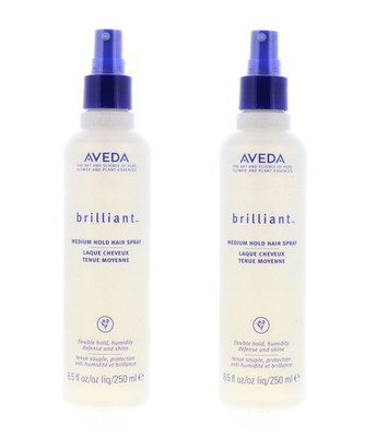 Aveda Brilliant Medium Hold Hair Spray 8.5 oz 2 Pack