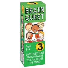 Brain Quest 3rd Grade Q A Cards: 1000 Questions and Answers to Challenge the...