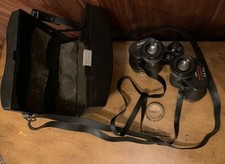 Vintage Sunset Binoculars 7x35 Amber Coated Optics 72581 Wide Angle 525ft 1000yd