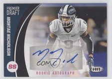2017 Sage Hit Auto Montae Nicholson #A69 Auto 0pm