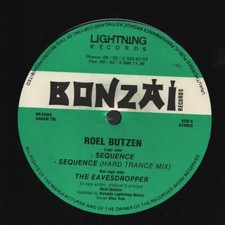 Roel Butzen Sequence Vinyl Single 12inch Bonzai Records