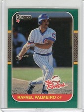 1987 Donruss Rookies #47 Raphael Palmeiro (RC)