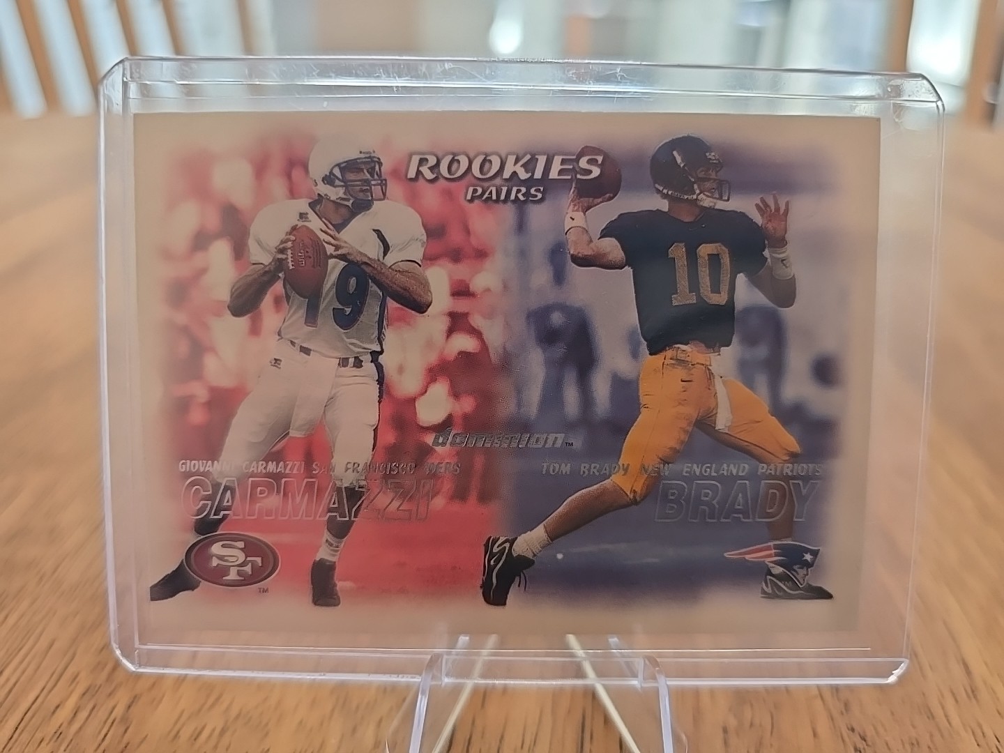 Tom Brady 2000 Skybox Dominion #234 Rookies Pairs Price Guide