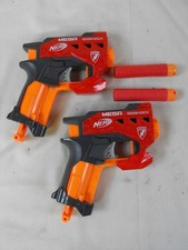 NERF N-Strike MEGA BIGSHOT Dart Blaster w/ 2 Darts - Matching Pair - Work Great