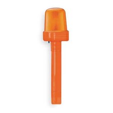 Tolco Cone Light, Plastic, 2" Height, 3-1/2" Overall Length, Amber 320398 Tolco