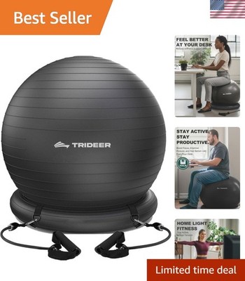 Sample daily workout using a balance ball