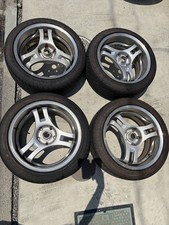 Jdm Super Advan Racing Super Advan 17 Pcd114.3 5h 8j35 With Tires 4-b No Tires