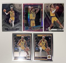 MAXWELL LEWIS 2023-24 Panini Rookie Lot (5) 1 Pink Optic Los Angeles Lakers RC