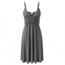 Ann Taylor Loft - Sleeveless Dress Women’s Size Small Gray Flowy
