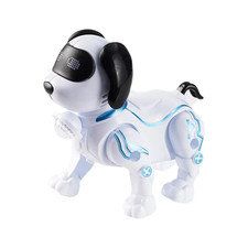 Plastic Electronic Robot Dog with Light Programmable Smart Electronic Stunt Pet