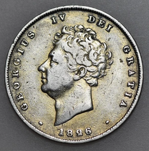 1826 Great Britain Shilling (1816-1837) — photo from another recent sale