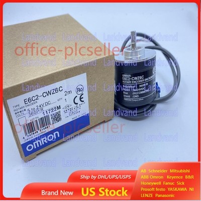 1PCS Omron E6C2-CWZ6C 360P/R E6C2CWZ6C NEW IN BOX Fast Shipping