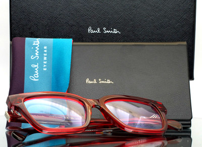 PAUL SMITH Lisson PS24625 602 Red Womens Square Eyeglasses 52-17-150 B:42