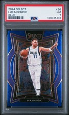 2024 PANINI SELECT BLUE #56 LUKA DONCIC PSA 7