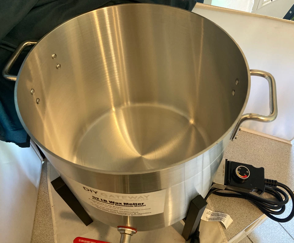 Fundidor de cera súper grande de 52 lb para hacer velas: fundidor eléctrico de cera y jabón Foto 4 de 4