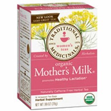 Organic Mother's Milk Tea 16 Bags By Traditional Medicinals